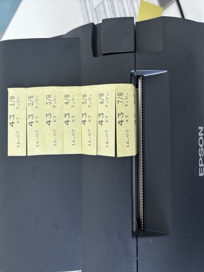Epson TM-U220 etiket yazıcı